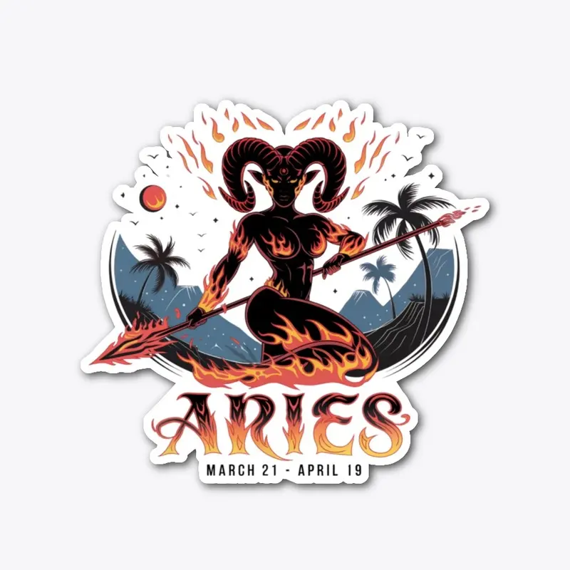 Aries Inferno: The Warrior of Flames